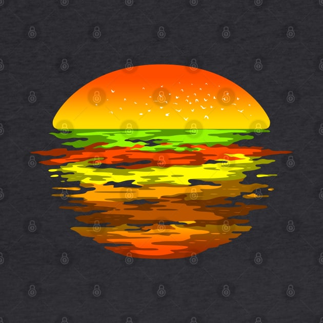 SUNSET BURGER by ALFBOCREATIVE